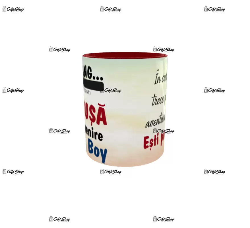 Matusa in devenire, model 2, cana ceramica, 330ml